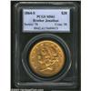Image 3 : 1864-S $20 MS61 PCGS. Ex: <I>Brother Jonathan....