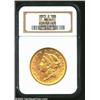 Image 3 : 1865-S $20 MS60 NGC. Although not noted on the insert, one would have to speculate that this vibr...