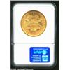 Image 4 : 1865-S $20 MS60 NGC. Although not noted on the insert, one would have to speculate that this vibr...