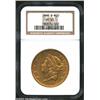 Image 1 : 1868-S $20 XF45 NGC....