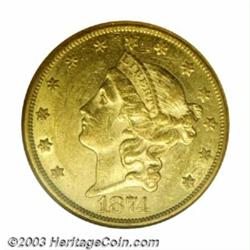 1874-CC $20 AU58 NGC....