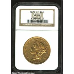 1875-CC $20 XF45 NGC....