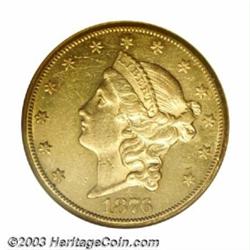 1876-CC $20 AU58 NGC....