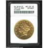 Image 1 : 1877-CC $20 --Cleaned--ANACS. AU Details, Net XF45. Although the fields are moderately hairlined,...