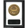 Image 2 : 1877-CC $20 AU50 ANACS. A moderately rare Carson City twenty that is quite elusive in Uncirculate...
