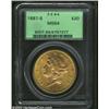 Image 3 : 1887-S $20 MS64 PCGS....