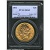 Image 1 : 1893 $20 MS62 PCGS....