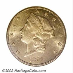 1893-CC $20 MS61 NGC....