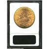 Image 2 : 1895 $20 MS63 ANACS. A vivid, satiny example with lots of original luster. Well defined, both sid...