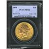 Image 1 : 1898 $20 MS62 PCGS....