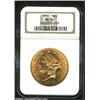Image 1 : 1903 $20 MS64 NGC. Rich golden-orange color handsomely accents the satiny fields. A couple of sma...
