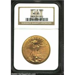 1911-D $20 MS65 NGC....