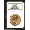 Image 1 : 1914-D $20 MS63 NGC. Bright cartwheel luster accents the soft, grainy surfaces. Several noticeabl...