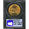 Image 2 : 1915-S $20 MS63 PCGS. Well struck and almost fully lustrous, with variegated deep orange-gold and...