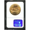 Image 2 : 1916-S $20 MS63 NGC. Well struck with bright golden color overall.<BR><I>From the Brian Loncar Co...