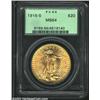Image 1 : 1916-S $20 MS64 PCGS....
