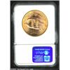 Image 2 : 1923-D $20 MS64 NGC. A typically well produced date, the bright mint luster is enhanced with a sh...