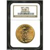 Image 1 : 1927 $20 MS63 NGC. Well struck with pleasing satin luster and lightly marked, carefully preserved...