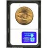 Image 2 : 1928 $20 MS64 NGC. Bright and satiny, with full mint luster, there are a few unsightly luster gra...
