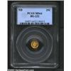 Image 1 : Undated 25C Liberty Round 25 Cents, BG-222, R.4, MS64 PCGS....