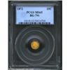 Image 1 : 1872 25C Indian Octagonal 25 Cents, BG-791, R.4, MS65 PCGS....