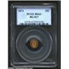 Image 1 : 1873 25C Liberty Round 25 Cents, BG-817, R.4, MS63 PCGS....