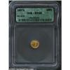 Image 1 : 1871 25C Liberty Round 25 Cents, BG-839, R.4, XF45 ICG....