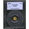 Image 1 : 1878/6 25C Indian Round 25 Cents, BG-883, R.5, MS62 PCGS....