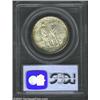 Image 2 : 1937-S 50C Boone MS66 PCGS. Peripheral lime-green and rose colors invigorate the margins of this...