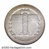 Image 2 : 1936 50C Gettysburg MS67 PCGS. The otherwise silver-gray surfaces reveal whispers of pale tan col...