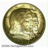 Image 3 : 1936 50C Gettysburg MS67 PCGS. The otherwise silver-gray surfaces reveal whispers of pale tan col...