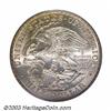 Image 2 : 1918 50C Lincoln MS67 PCGS. Razor sharp and virtually flawless, with the barest trace of golden p...
