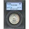 Image 1 : 1936 50C Norfolk MS68 PCGS. An absolutely splendid Superb Gem, fully struck and seemingly pristin...