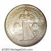 Image 2 : 1937 50C Roanoke MS68 PCGS. The centers of this nearly flawless Roanoke are bathed in pale gray-l...