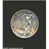 Image 2 : 1925 50C Stone Mountain AU50 Cleaned Uncertified. Counterstamped "121" and "ARK." (for Arkansas),...