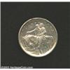 Image 1 : 1925 50C Stone Mountain MS60 Cleaned, Rim Damage Uncertified. Counterstamped "17", "FLA." (for Fl...