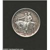 Image 1 : 1925 50C Stone Mountain XF40 Cleaned Uncertified. Counterstamped "109" and "FLA" (for Florida),...