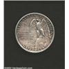 Image 2 : 1925 50C Stone Mountain XF40 Cleaned Uncertified. Counterstamped "109" and "FLA" (for Florida),...