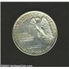 Image 2 : 1925 50C Stone Mountain MS60 Cleaned Uncertified. Counterstamped "156 LA." (for Louisiana)...