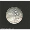 Image 2 : 1925 50C Stone Mountain MS60 Cleaned Uncertified. Counterstamped "N.CAR." (for North Carolina) an...