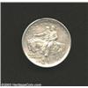 Image 1 : 1925 50C Stone Mountain MS60 Cleaned Uncertified. Counterstamped "39" and "S.C." (for South Carol...