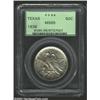 Image 1 : 1938 50C Texas MS65 PCGS....