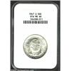 Image 1 : 1947-S 50C Booker T. Washington MS66 NGC....