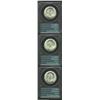 Image 2 : 1951 SET Booker T. Washington PDS Set PCGS. The lightly toned set includes: <B>1951 MS64, lustrou...