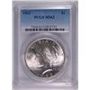 Image 1 : 1923 PEACE DOLLAR PCGS MS-63