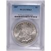 Image 1 : 1887 MORGAN DOLLAR PCGS MS-63
