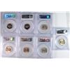 Image 2 : 7 JEFFERSON NICKELS ALL PCGS GRADED