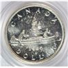 Image 3 : 1946 CANADA SILVER DOLLAR PCGS MS-63 OLD GREEN HOLDER