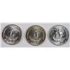 Image 3 : BU ROLL OF 1964 SILVER WASHINGTON QUARTERS