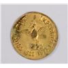 Image 2 : MEXICO GOLD 1822-23 AGUSTINUS 22 CARAT BU